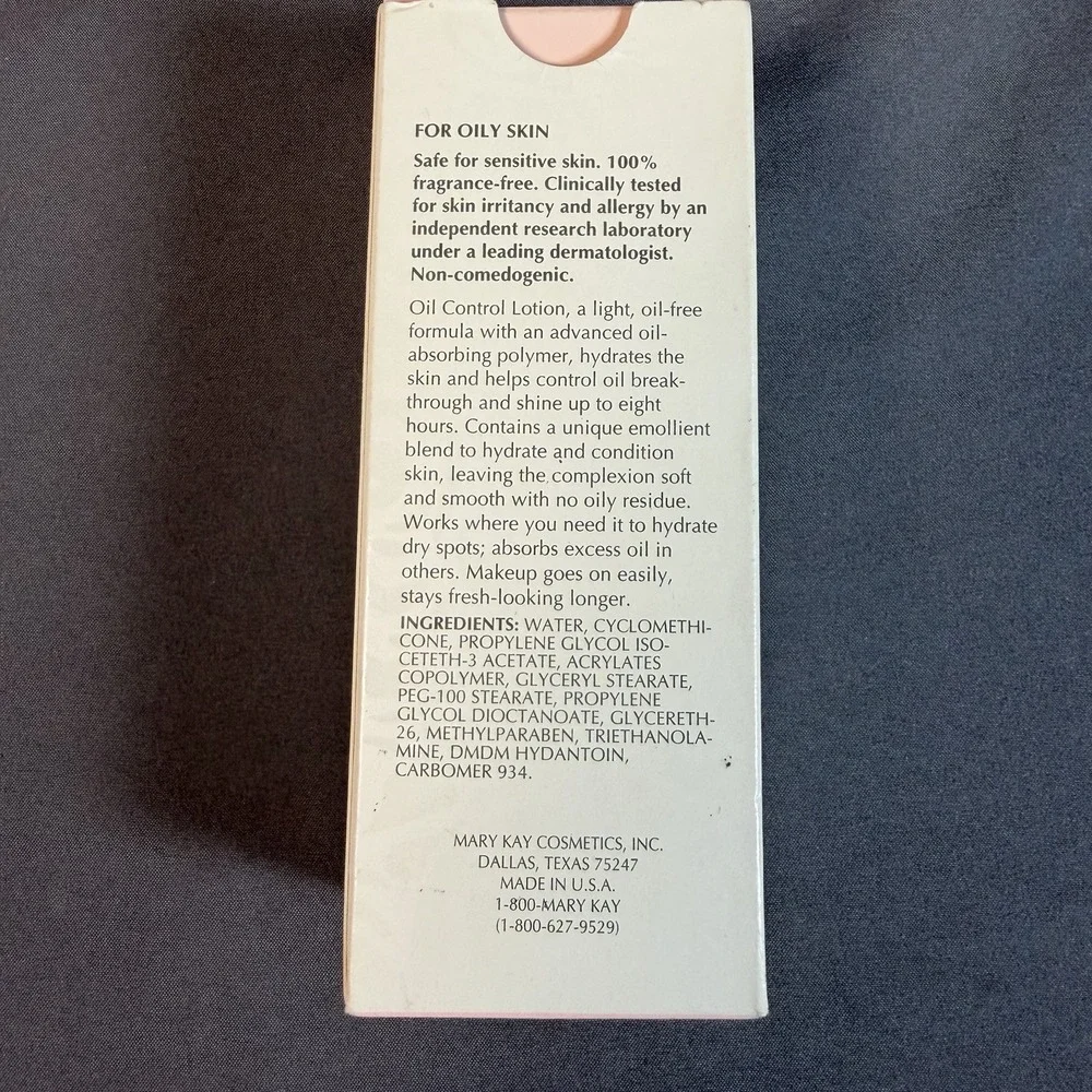 Mary Kay‎ Oil Control Lotion Formula 3 # 106800  4 fl oz 118 ml Discontinued NEW